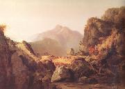 Thomas Cole scene from Last of the Mohicans (nn03) oil painting artist